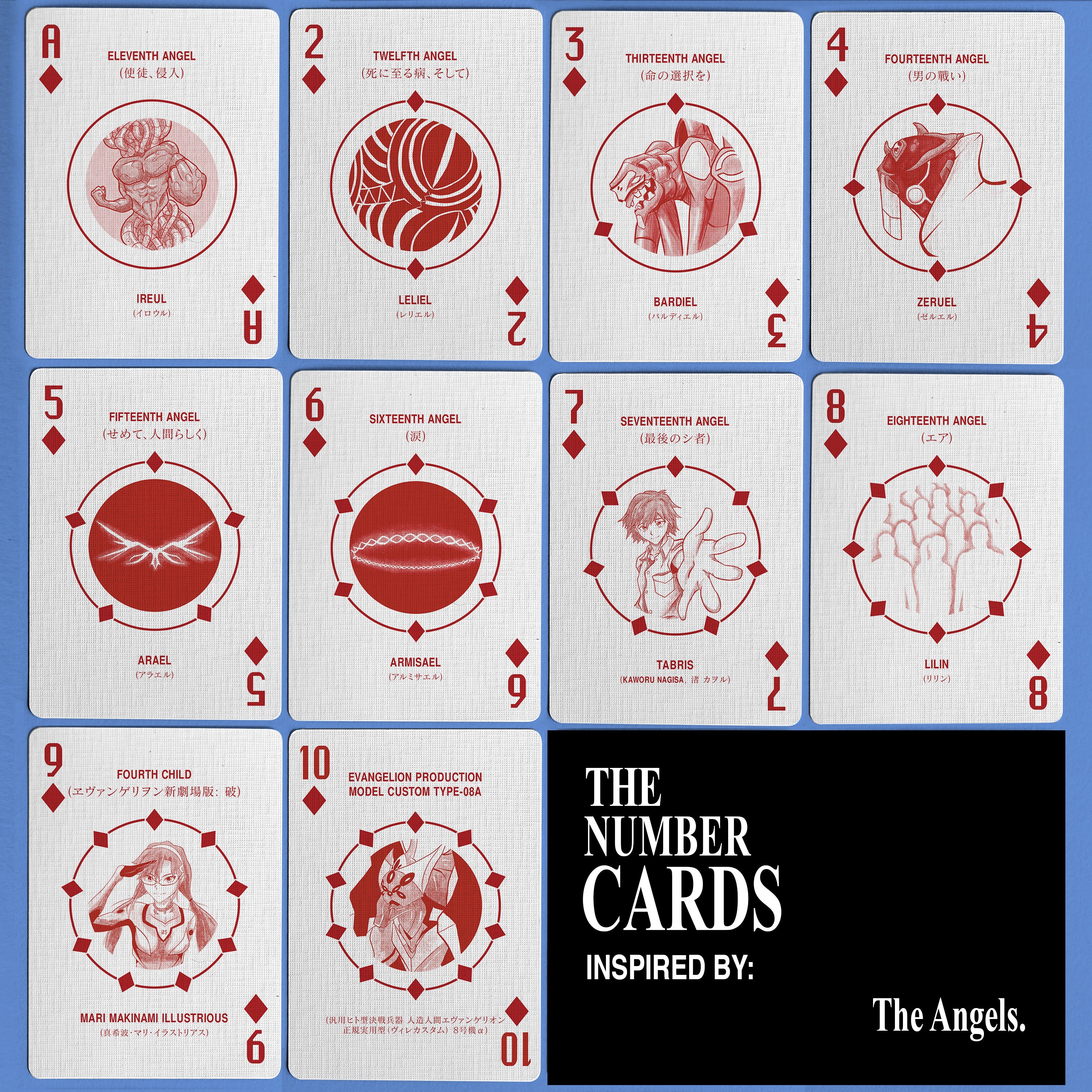 NG: EVNGLN Playing Cards