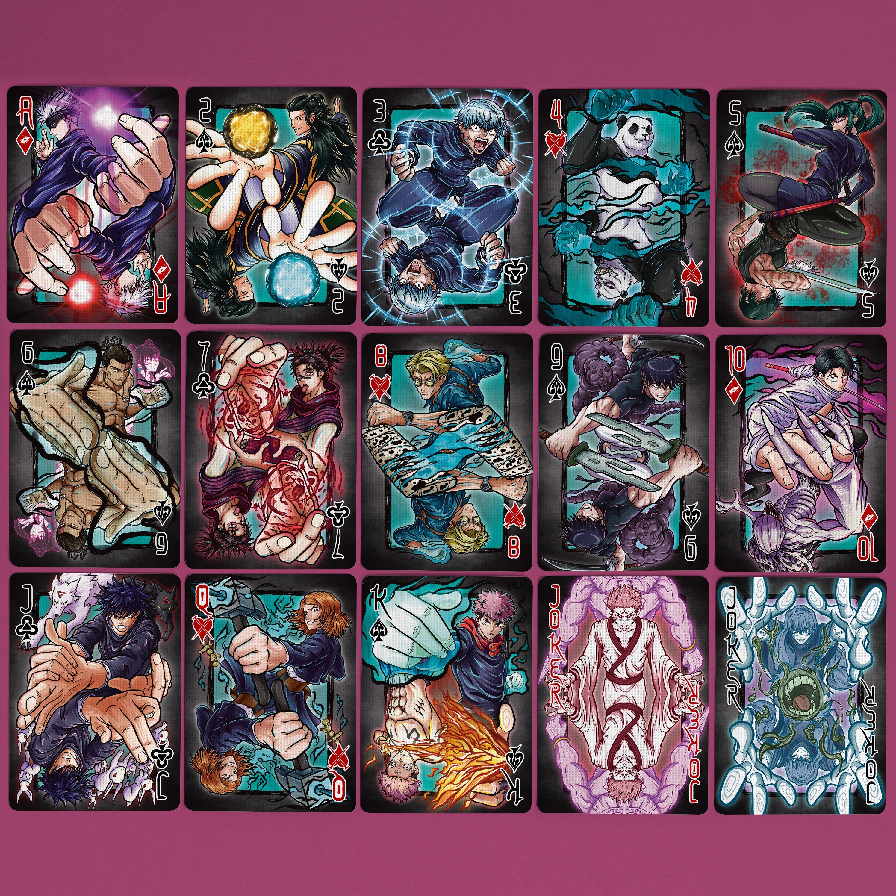 JUJUT5U:K4153N Playing Cards
