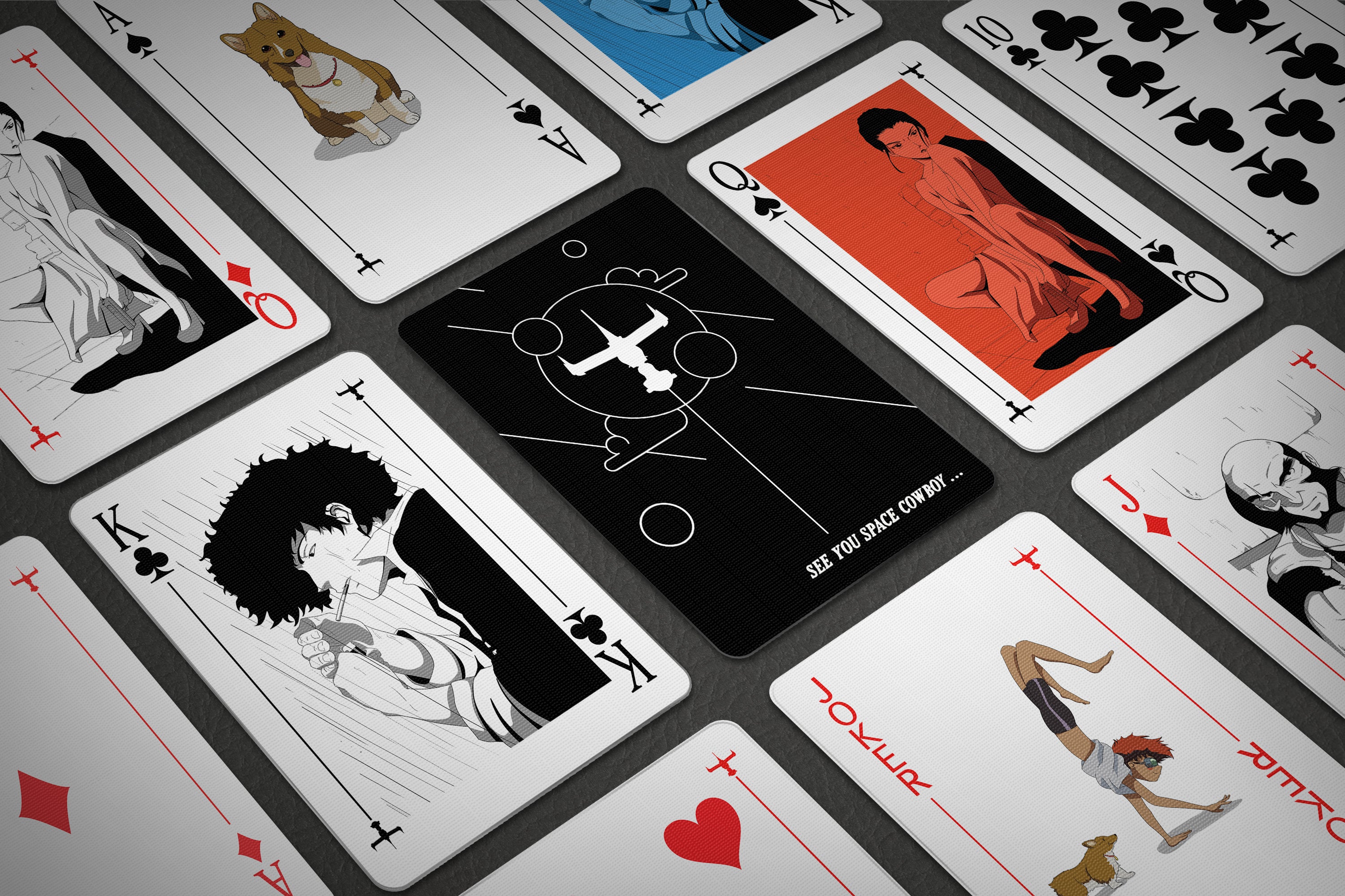 C0WB0Y:B3B0P Poker Playing Cards