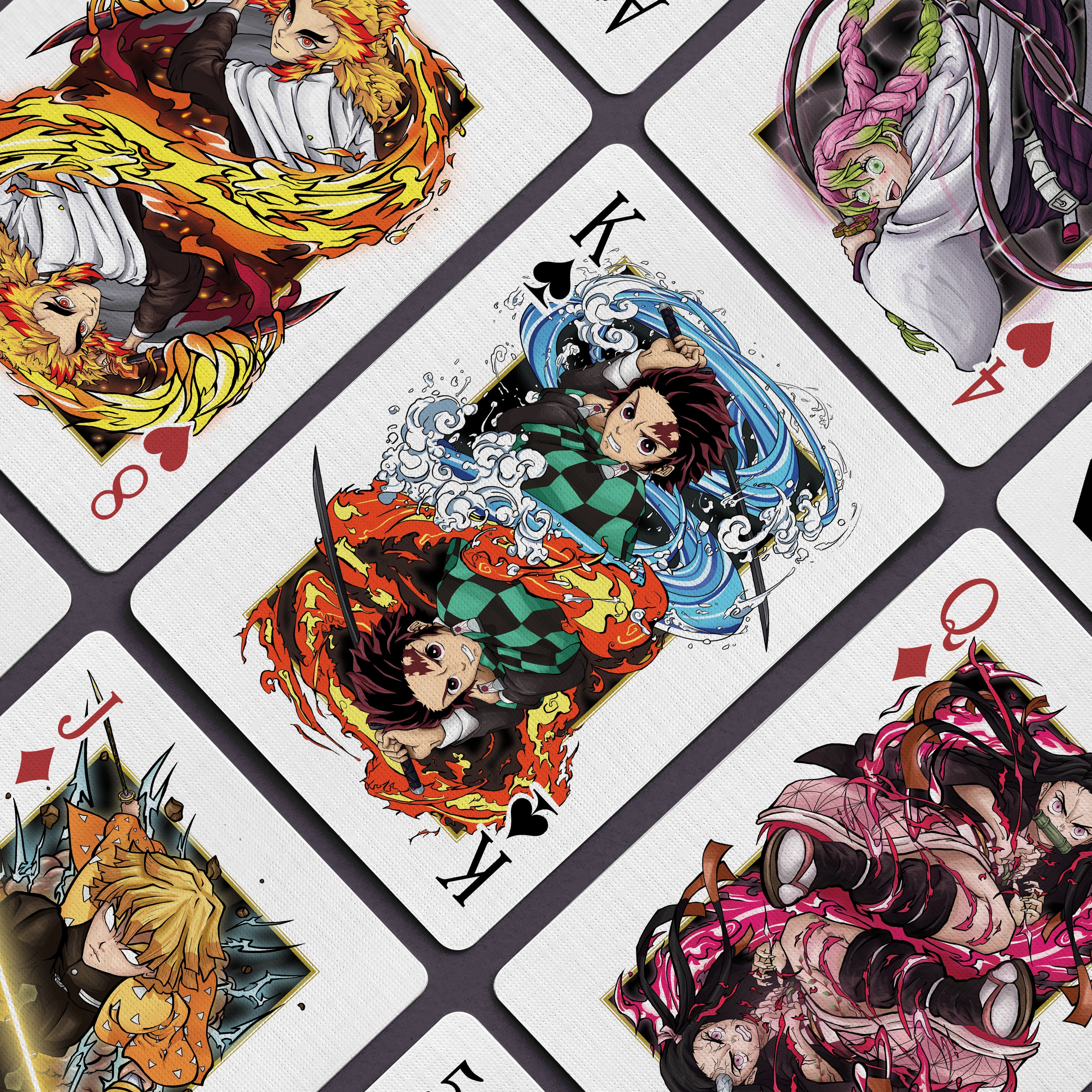 D3M0N SL4Y3R Playing Cards