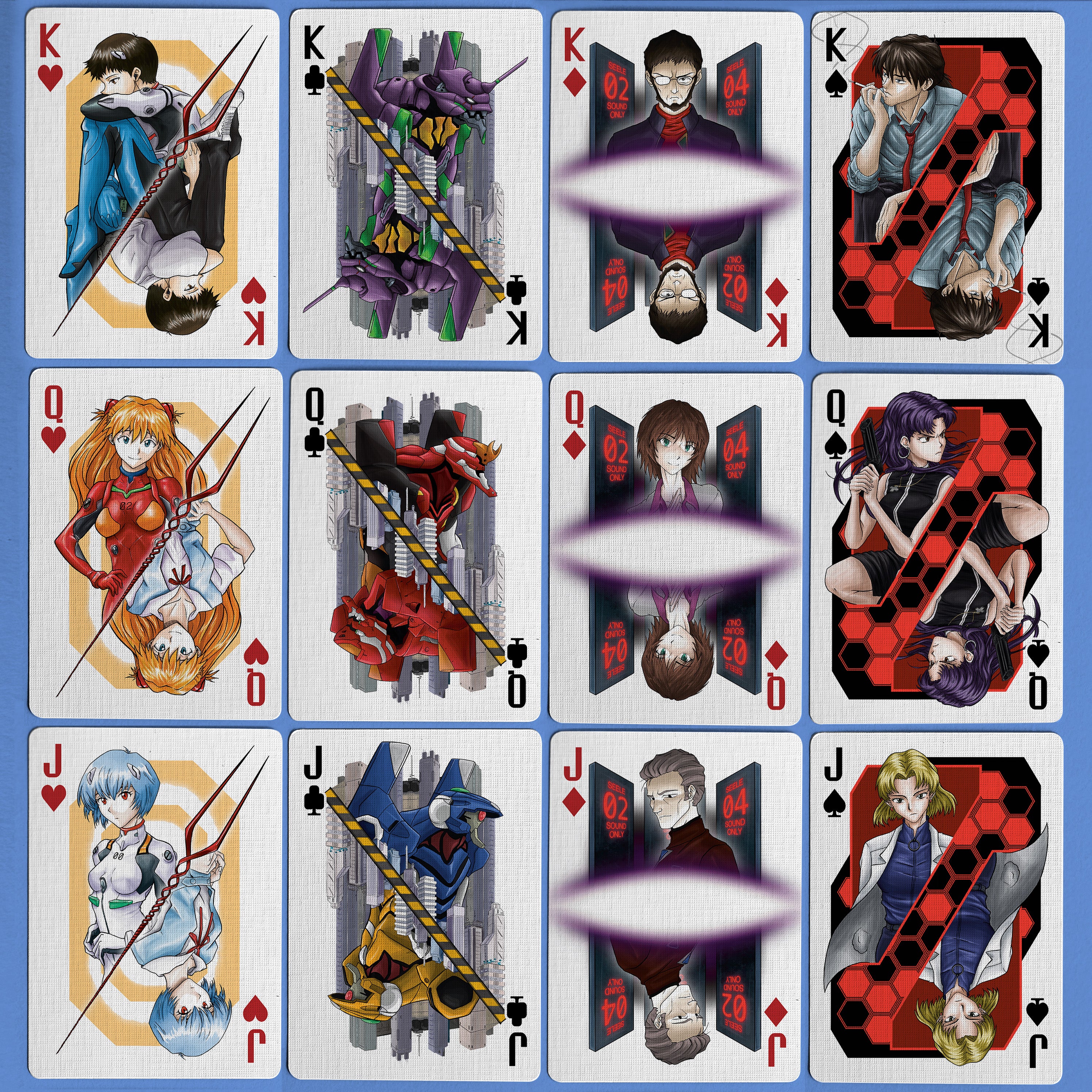 NG: EVNGLN Playing Cards