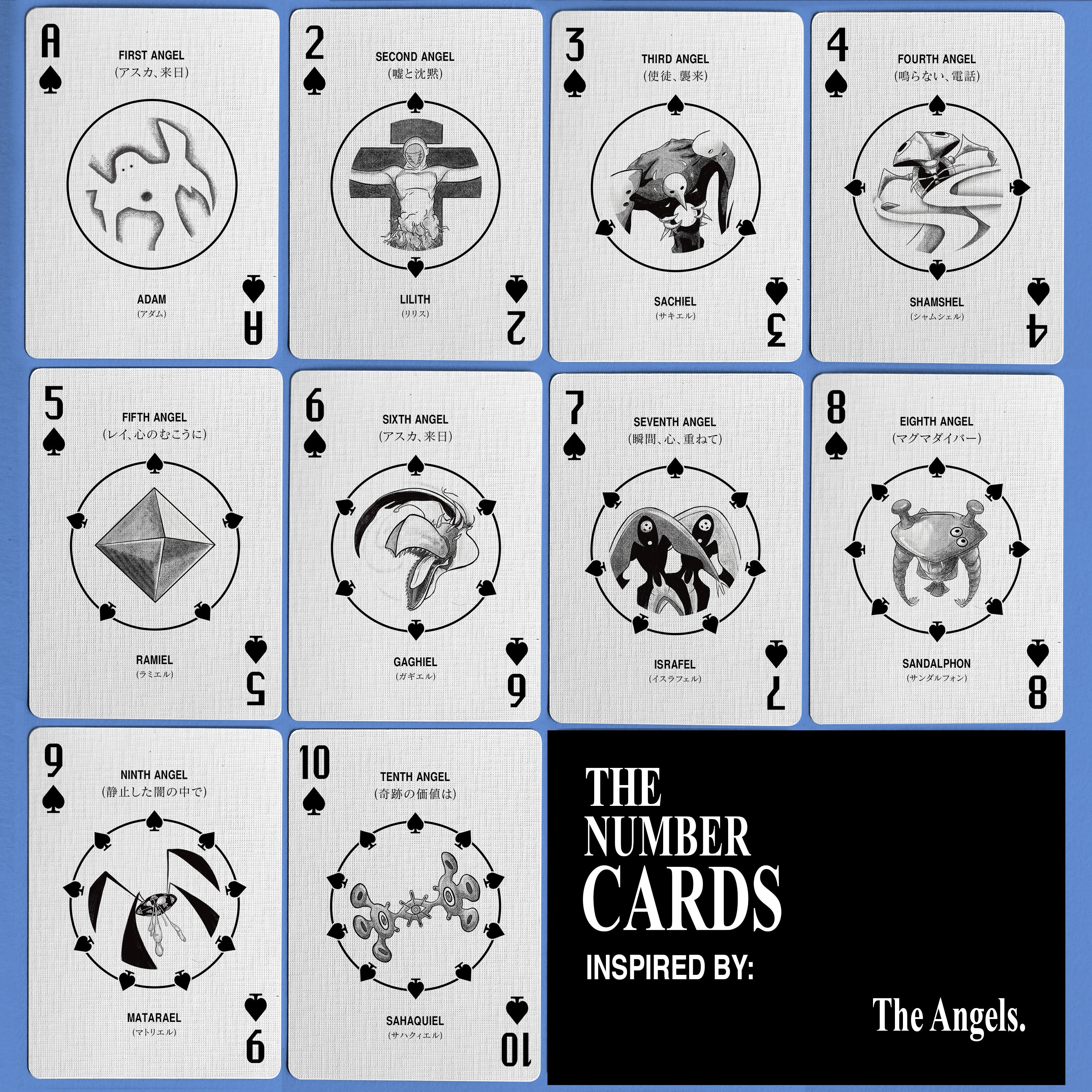 NG: EVNGLN Playing Cards