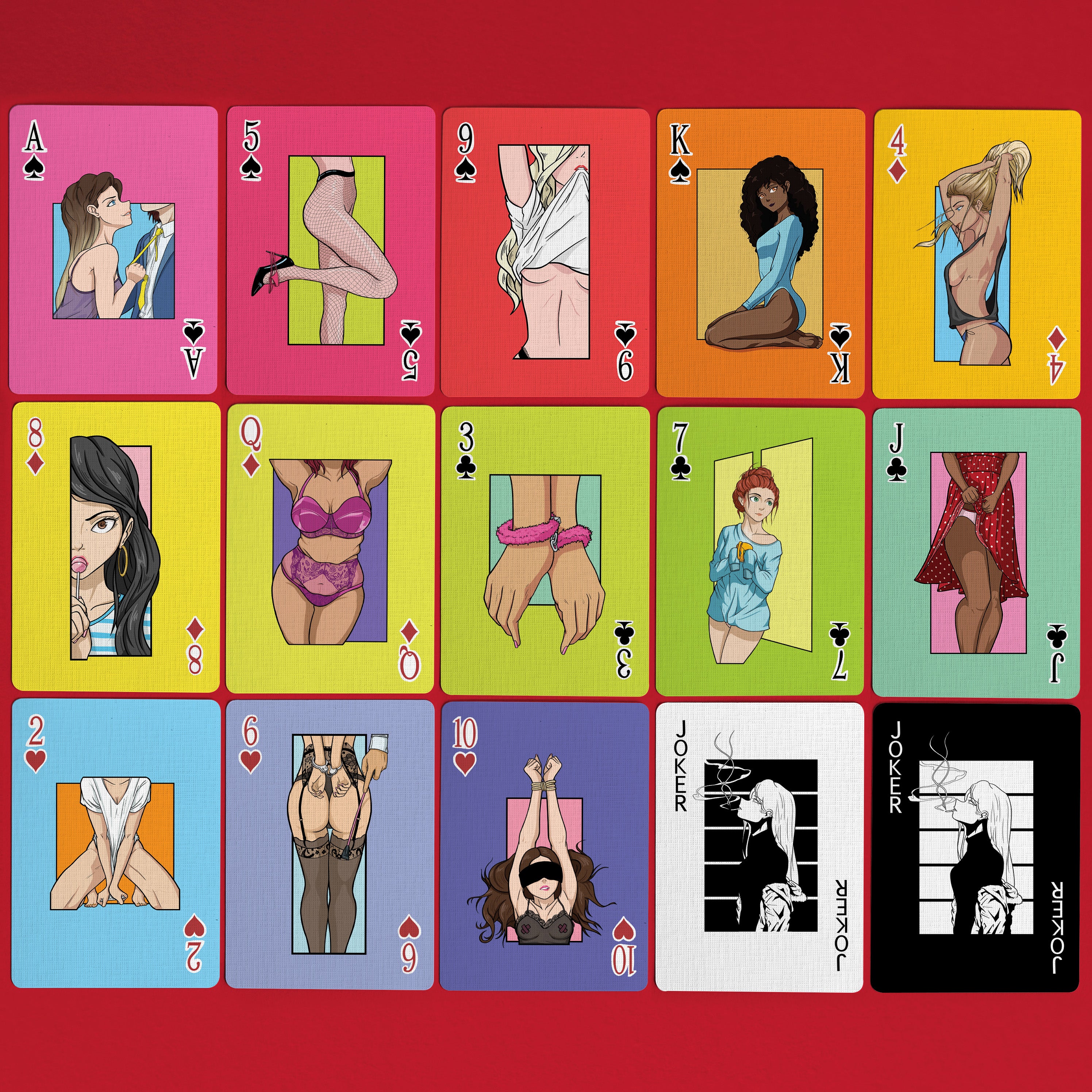 Femme Fatale Playing Cards