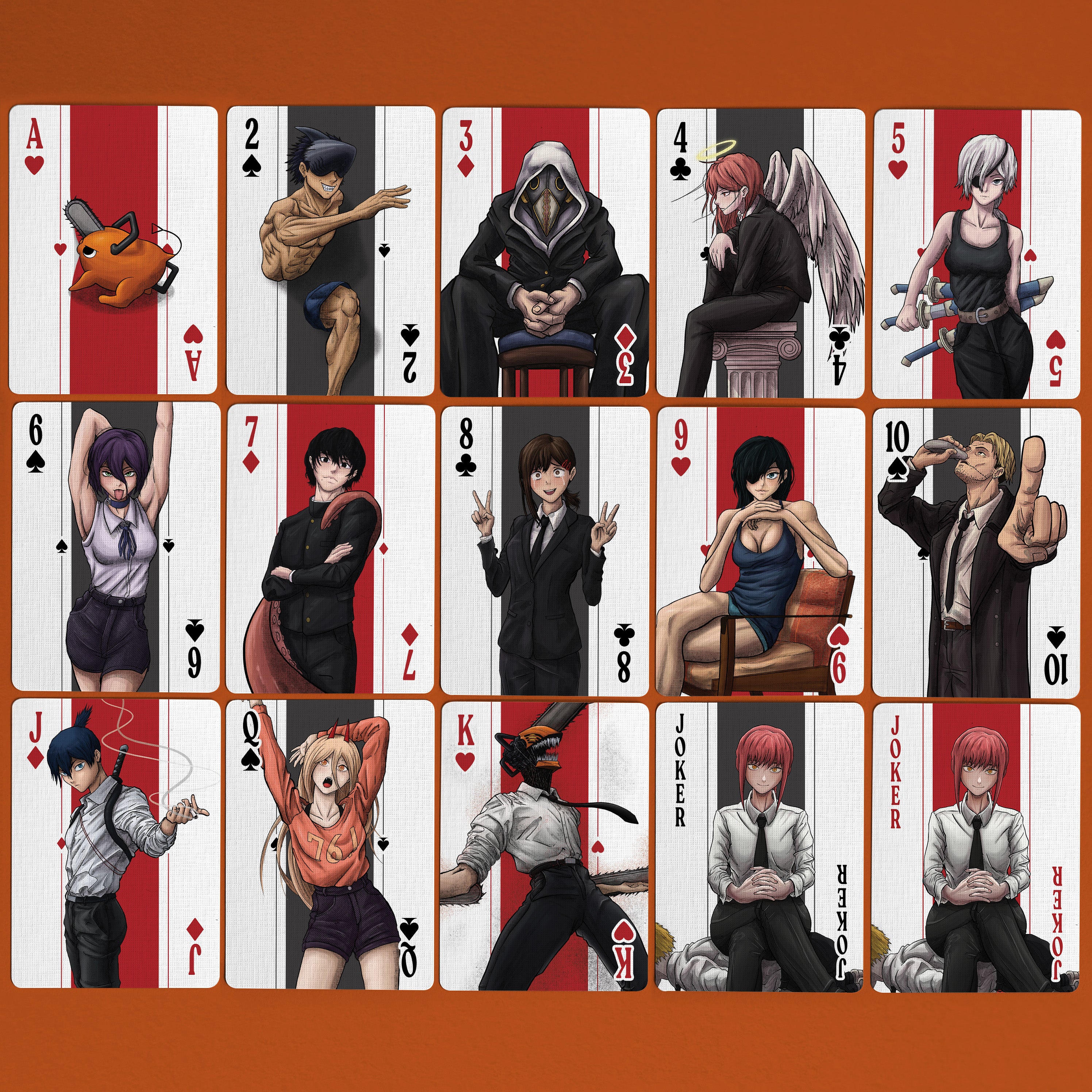 CH41NS4W:M4N Playing Cards
