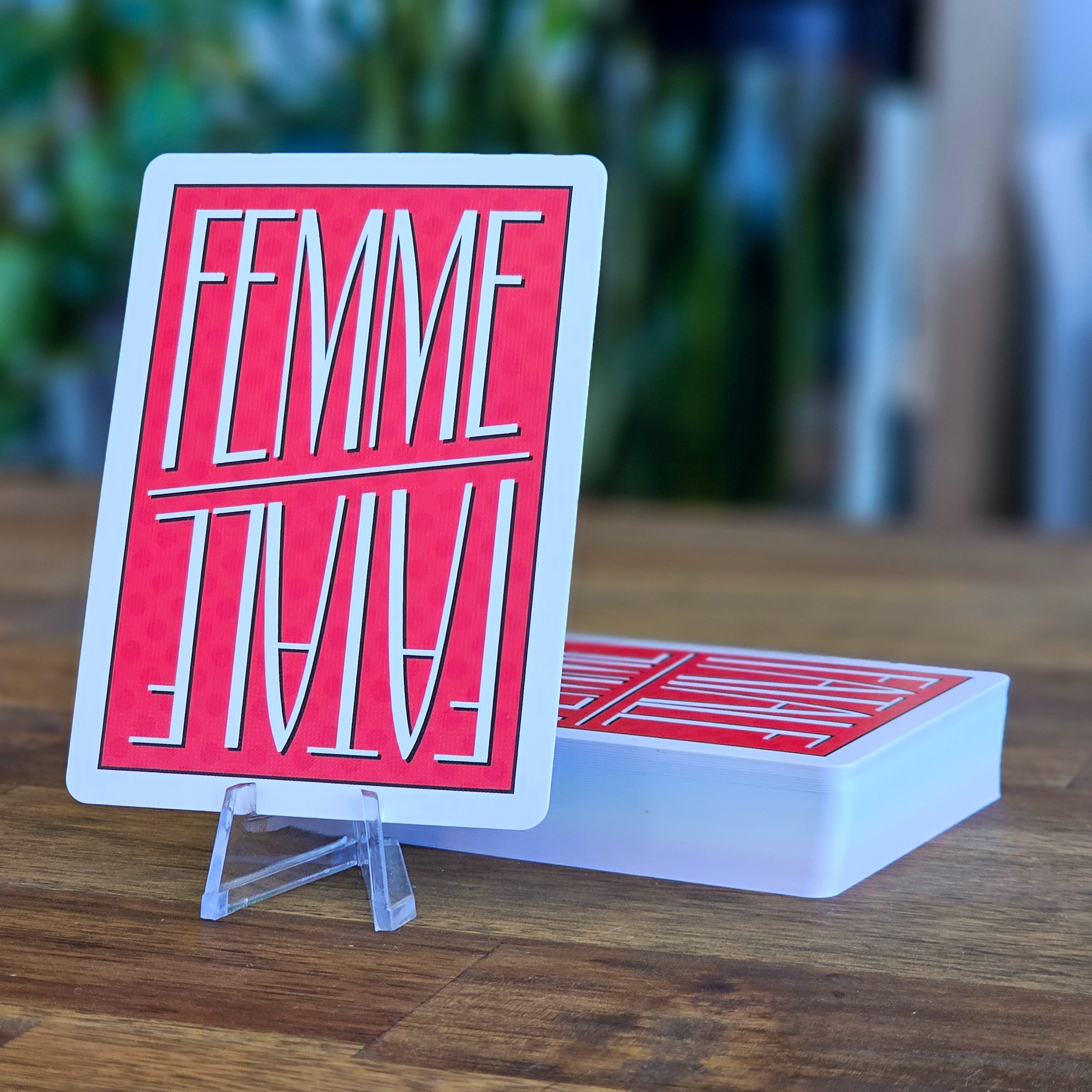 Femme Fatale Playing Cards