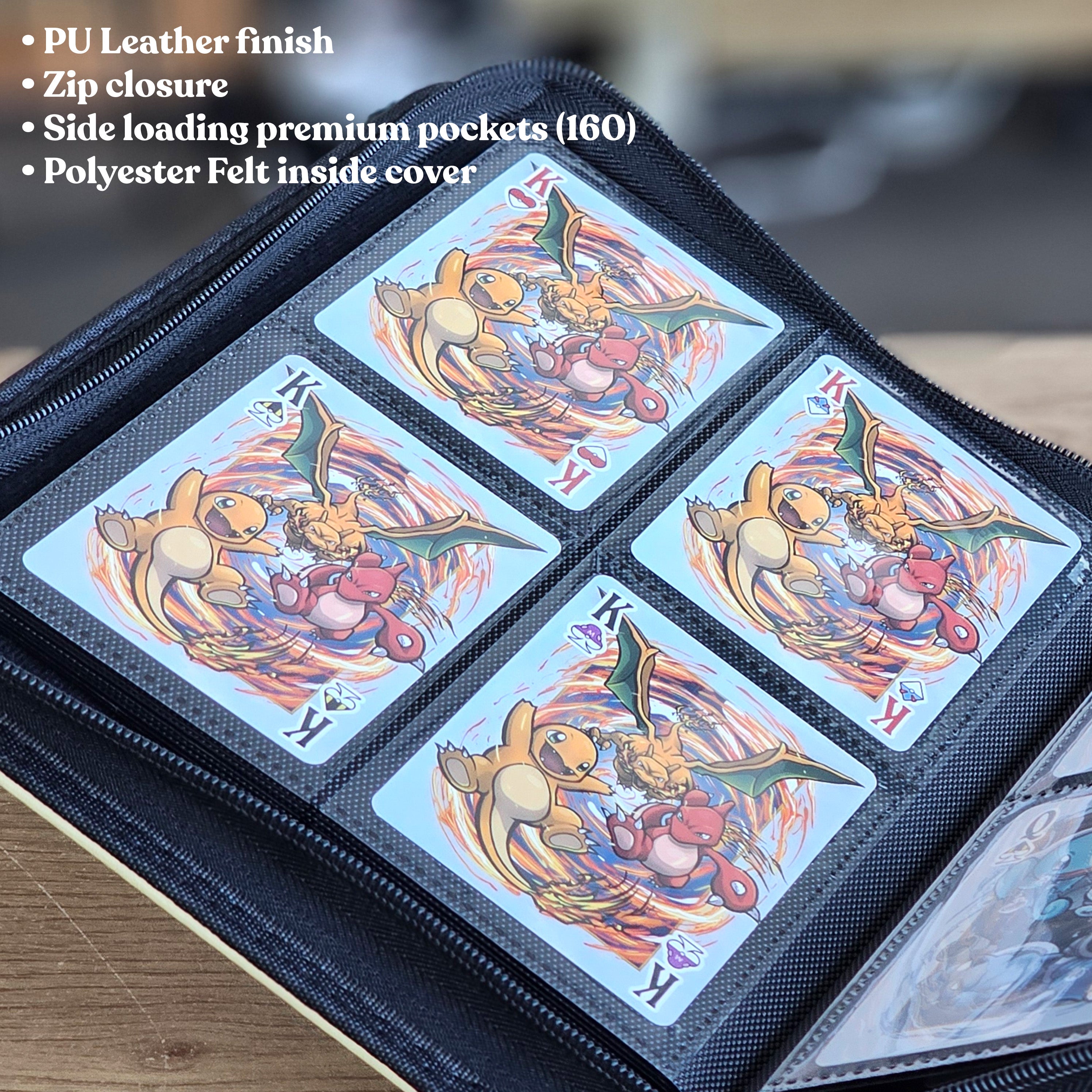 POKER:Mon 4 Pocket Card Folder | BL45T0153