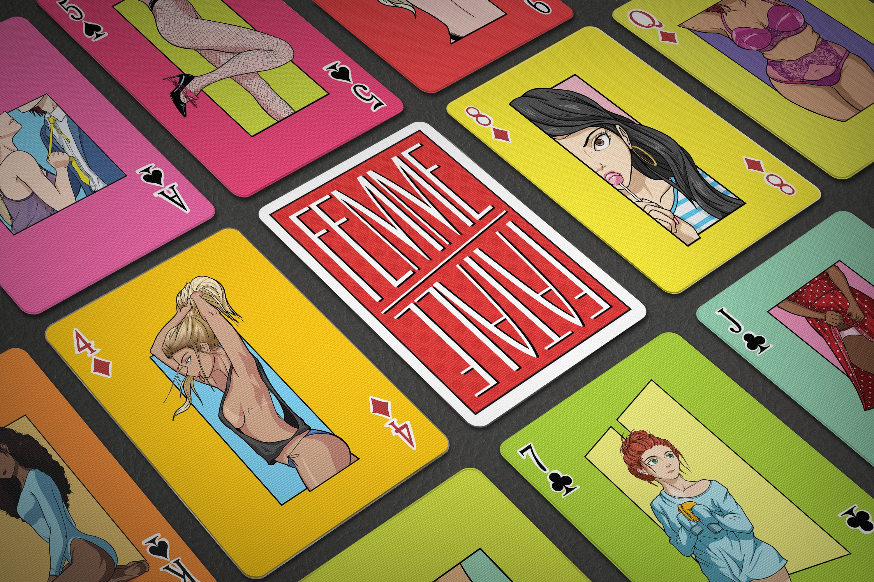 Femme Fatale Playing Cards
