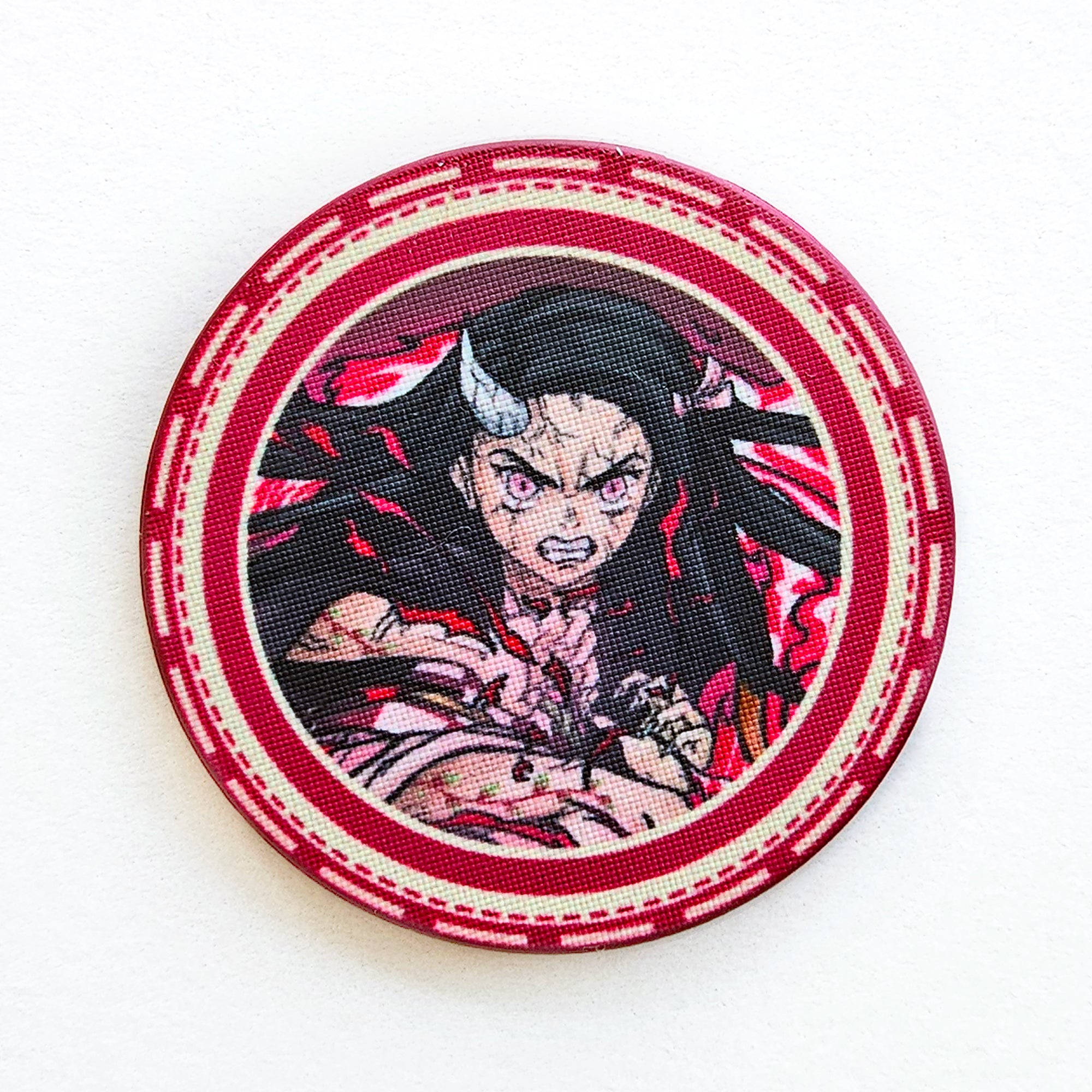D3M0N SL4Y3R Poker Chip/Key Chain | N3ZUK0