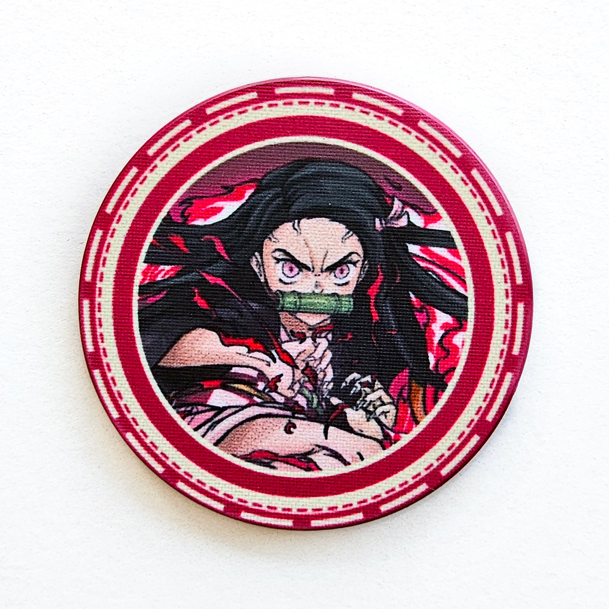 D3M0N SL4Y3R Poker Chip/Key Chain | N3ZUK0