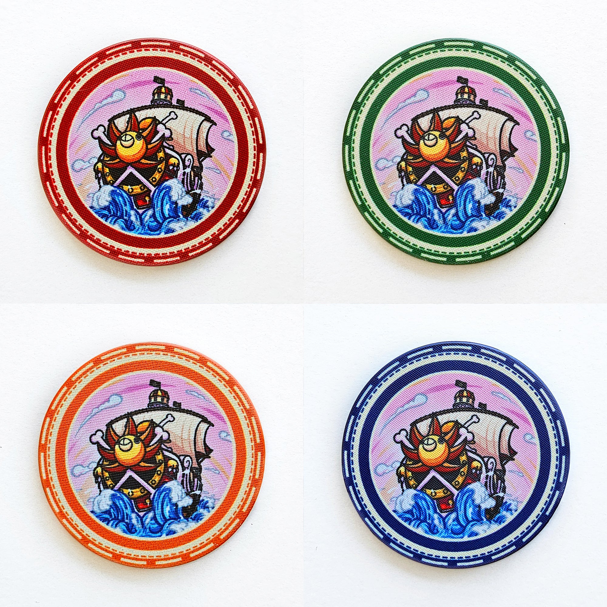 ON3.P/ECE Poker Chip/Key Chain | N4M1