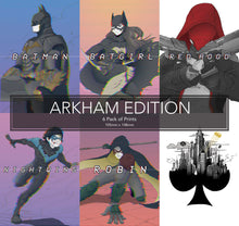 Load image into Gallery viewer, Batman Inspired Pack of 6 Prints