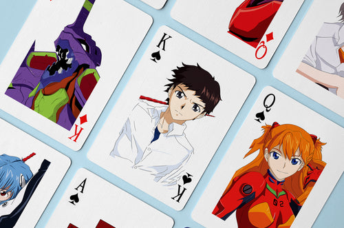 Retired: Neon Genesis Evangelion Poker Playing Cards