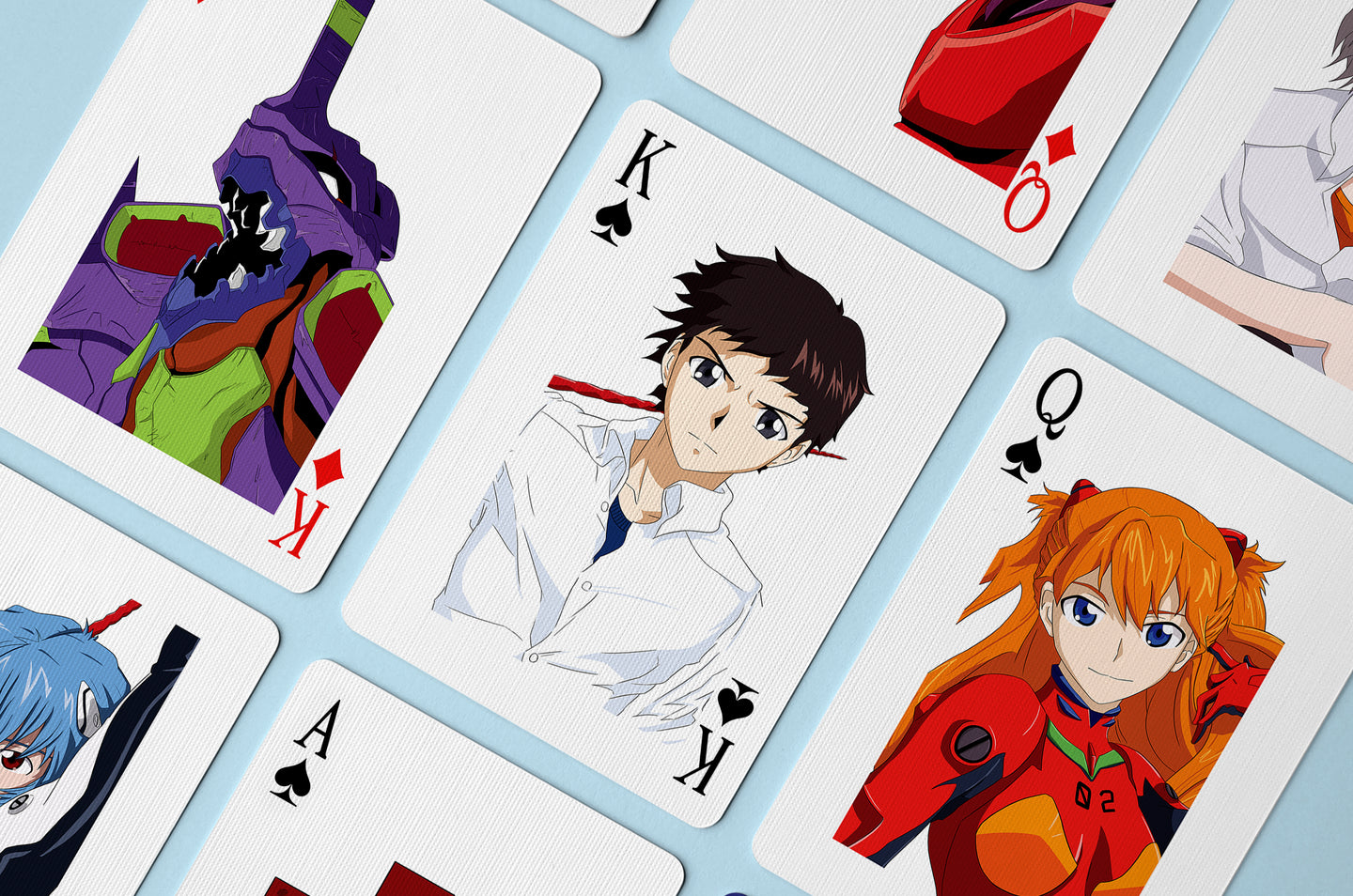 Retired: Neon Genesis Evangelion Poker Playing Cards