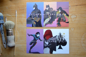 Batman Inspired Pack of 6 Prints