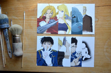Load image into Gallery viewer, Fullmetal Alchemist Pack of 8 Prints
