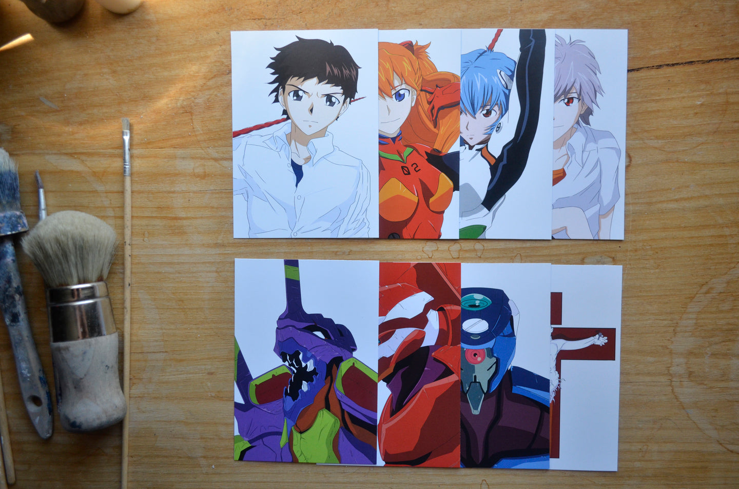 Neon Genesis Evangelion Pack of 8 Prints
